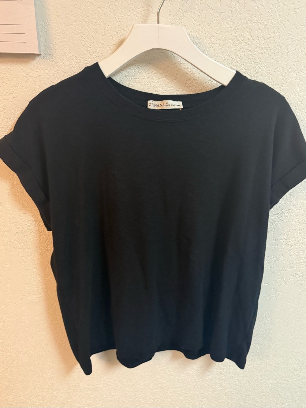 Zenana Black Top